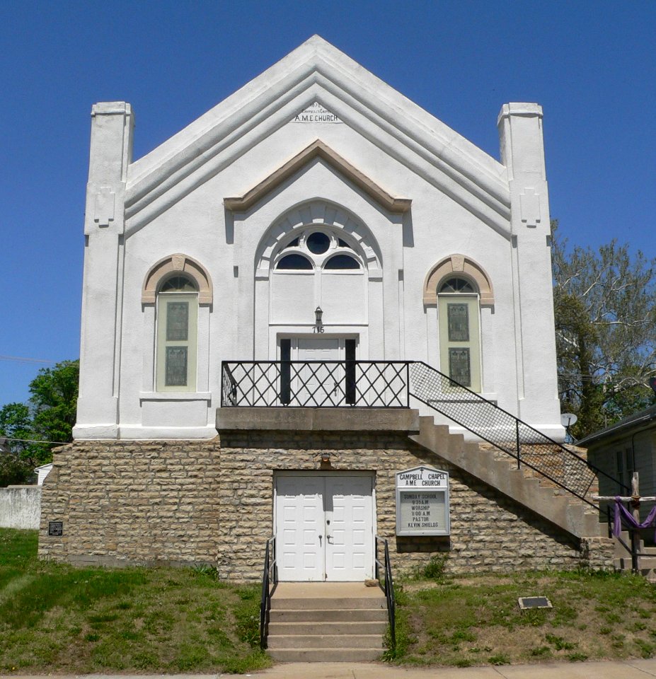 Campbell Chapel AME (Atchison KS) from S 1