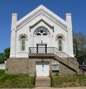 Campbell Chapel AME (Atchison KS) from S 1