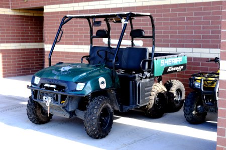 Campbell County Sheriff's Office Polaris Ranger 700 6x6 at Campbell County Fair 2019 in Gillette, Wyoming (2)