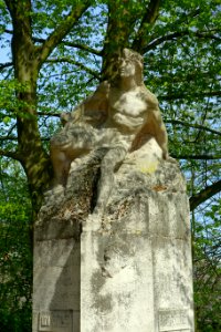 Camille Lemonnier by Pierre-Jean Braecke - La Cambre Abbey - Brussels, Belgium - DSC07922