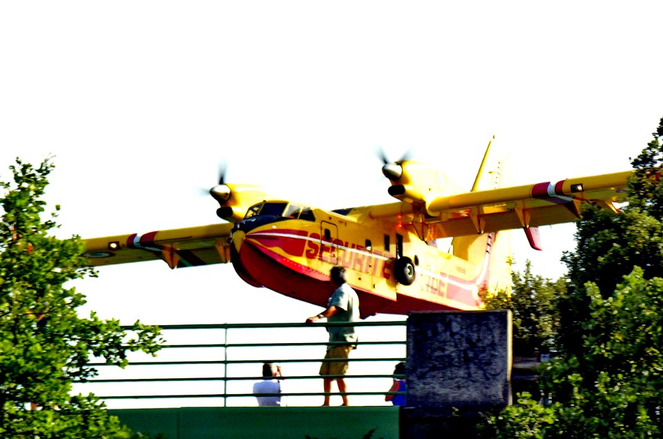 Canadairs en approche