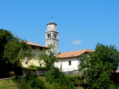 Campanile della chiesa di Favrio (Fiavè) 2