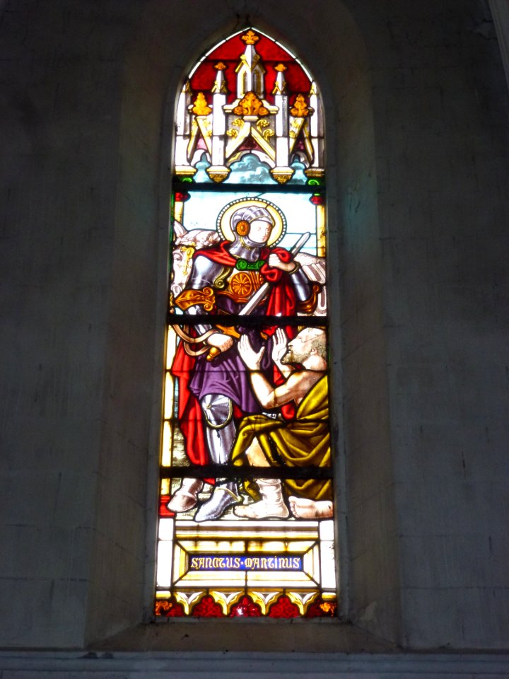 Campagne-lès-Guines (Pas-de-Calais) église Saint-Martin, vitrail 05