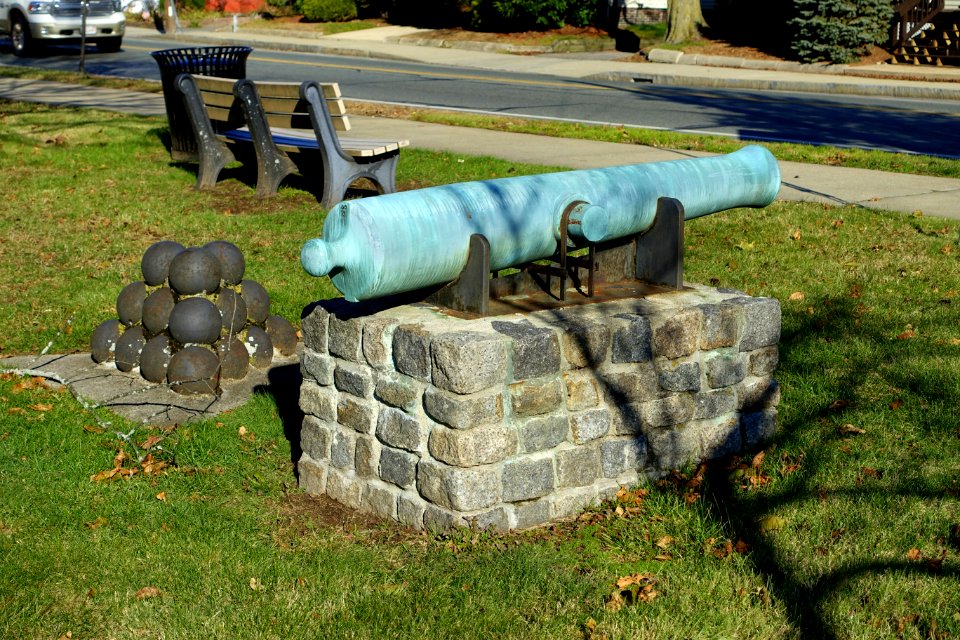 Cannon No. 163, C. A. & Co., 1229 LBS, T. J. R. 1863 - Faxon Veterans Memorial Park - Stoughton, Massachusetts - DSC01771