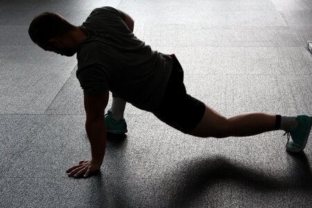 Sport muscles sporty