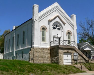 Campbell Chapel AME (Atchison KS) from SW 1