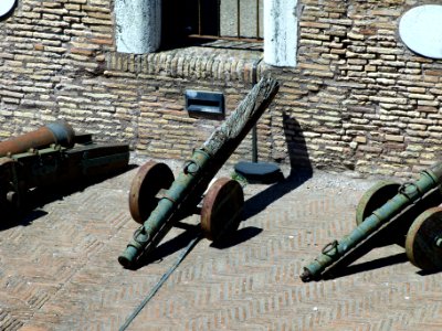 Cannons at the Castel Sant'Angelo