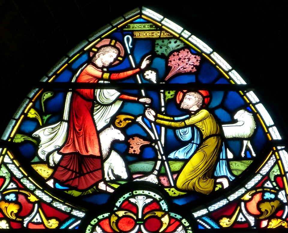 Color old window faith