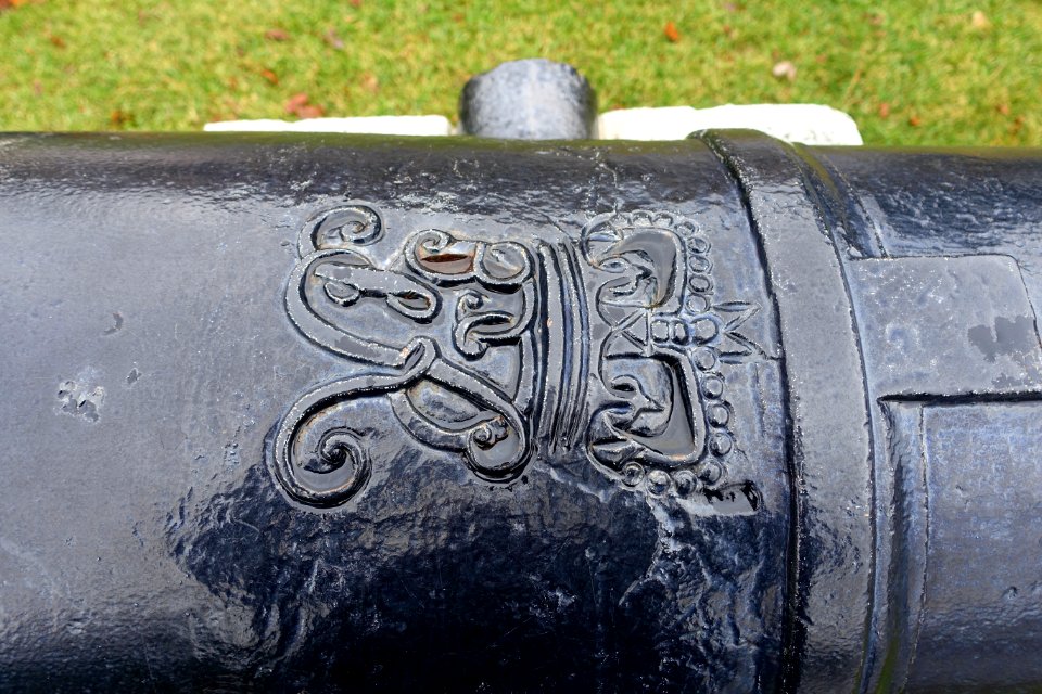 Cannon 75347 Carron 1802, from the Morro Castle, at the entrance of Santiago Harbor, Cuba, taken July 17, 1898 - Westford, Massachusetts - DSC09030