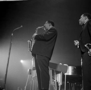 Cannonhall Adderley geeft Nachtconcert in het Concertgebouw, Bestanddeelnr 912-3216