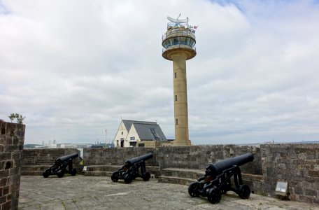 Cannons - Calshot Castle - Calshot, England - DSC04185
