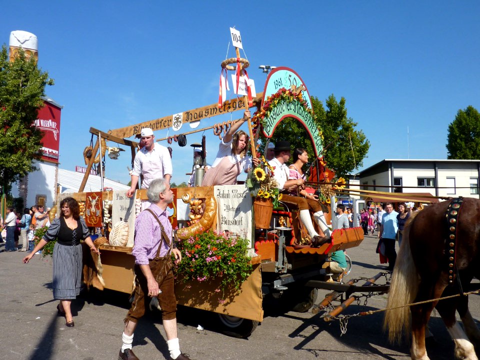 Cannstatter Volksfest 2011 Binsdorfer Hausmetzger