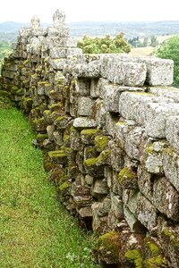 Broken ancient ruins