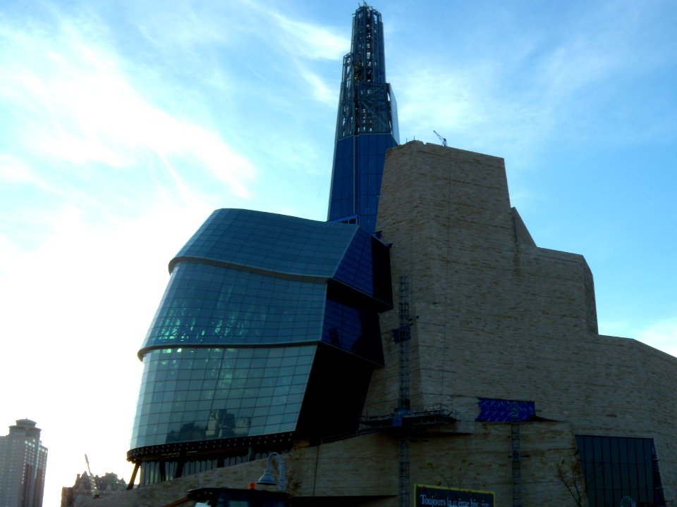 Canadian Museum for Human Rights under Construction 03