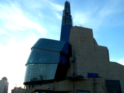 Canadian Museum for Human Rights under Construction 03 photo