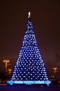 Holiday christmas tree new year's eve ball