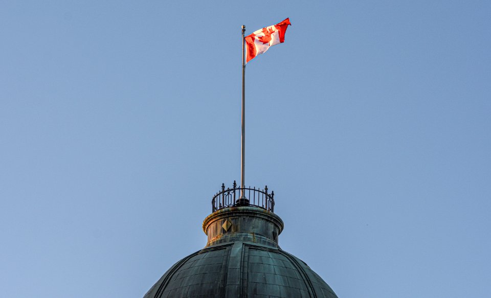 Canadian Flag in Canada Post
