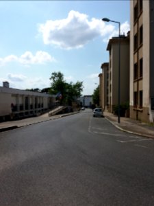 Caluire-et-Cuire - Rue Paul Painlevé, depuis l'allée Turba et Choux