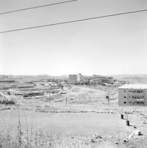 Campus van de Hebrew University in Jeruzalem, Bestanddeelnr 255-2409