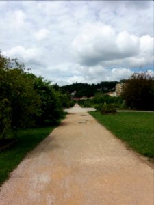 Caluire-et-Cuire - Parc des Berges de Saint-Clair - Allée