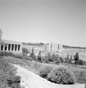 Campus van de Hebrew University in Jeruzalem, Bestanddeelnr 255-2410