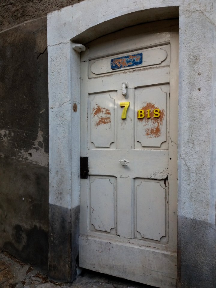 Caluire-et-Cuire - Montée de la Carette - Porte au numéro 7bis