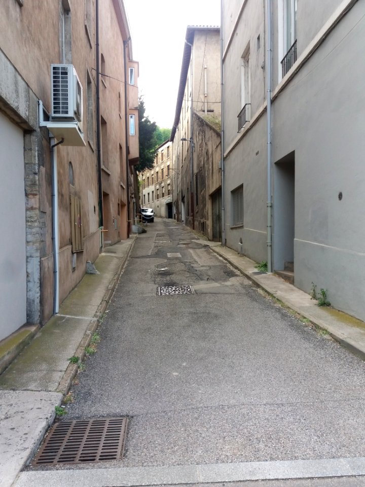 Caluire-et-Cuire - Montée Joseph Serre - Depuis le cours Aristide Briand