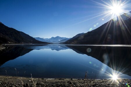 Mountains landscape nature photo