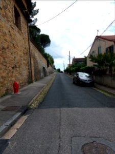Caluire-et-Cuire - Rue Abbé Lemire, depuis la rue de Margnolles
