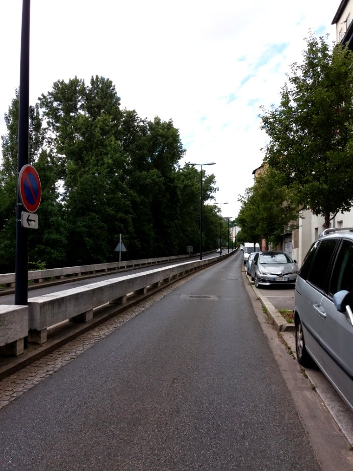 Caluire-et-Cuire - Quai Charles Sénard, vers le sud-ouest