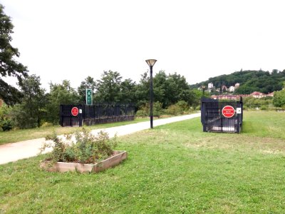 Caluire-et-Cuire - Parc des Berges de Saint-Clair - Évacuations des tunnels Bellevue et périphérique nord intérieur