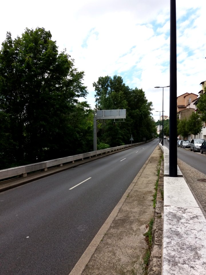 Caluire-et-Cuire - Quai Bellevue, vers le sud-est