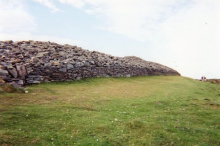 Camster Cairns 2000-5-large cairn