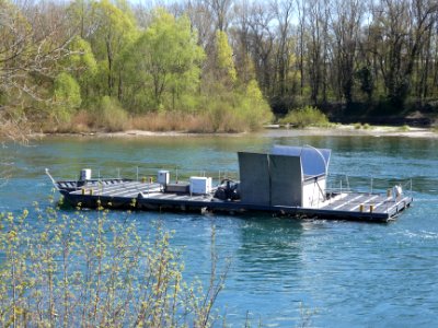 Caluire-et-Cuire - Centrale hydrolienne - Barges 02
