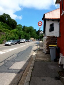 Caluire-et-Cuire - Chemin de Vassieux, depuis la route de Strasbourg