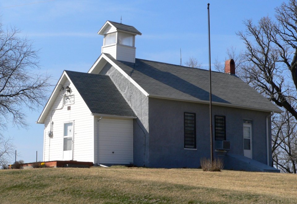 Camp Creek School from SE 1