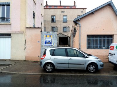 Caluire-et-Cuire - Chemin de Wette-Faÿs, chantier au numéro 295