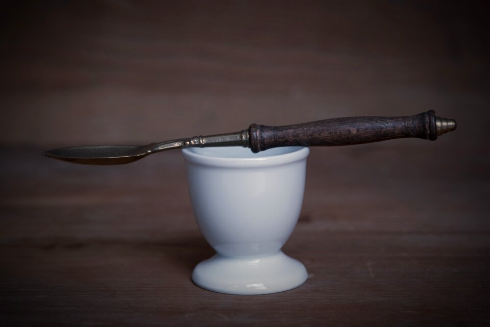Old spoon silent still life