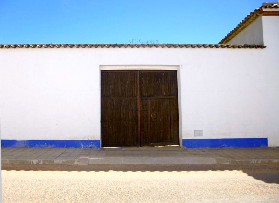 Campo de Criptana (típico portón manchego)