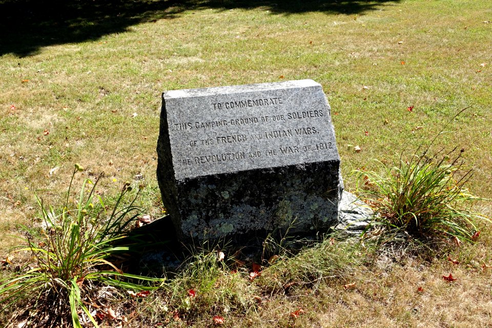 Camping Ground marker - Ware Street, Palmer, Massachusetts - DSC02391