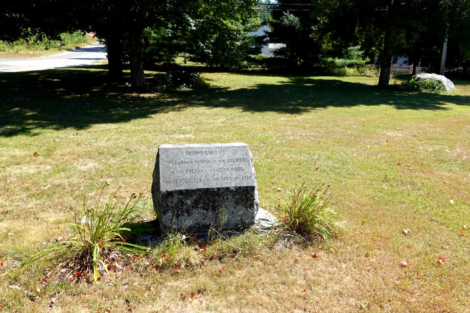 Camping Ground marker - Ware Street, Palmer, Massachusetts - DSC02393