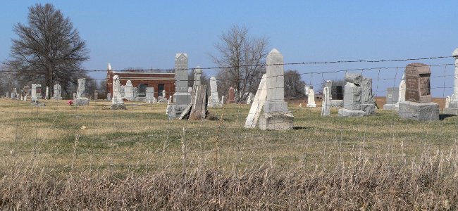 Camp Creek Cemetery from S 1