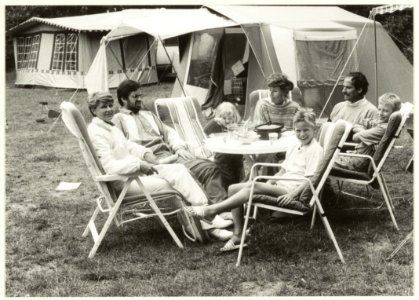 Camping Vogelenzang, familie Peter Pompe. NL-HlmNHA 54031656
