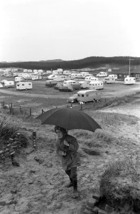 Camping te Zandvoort vol met caravans, Bestanddeelnr 912-2979