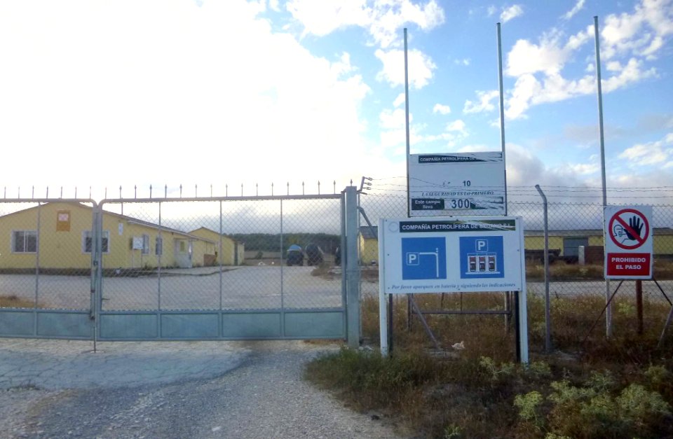 Campo Petrolífero de Ayoluengo (Burgos), estación de tratamiento de combustible 1