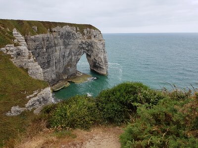 Etretat normandy france photo