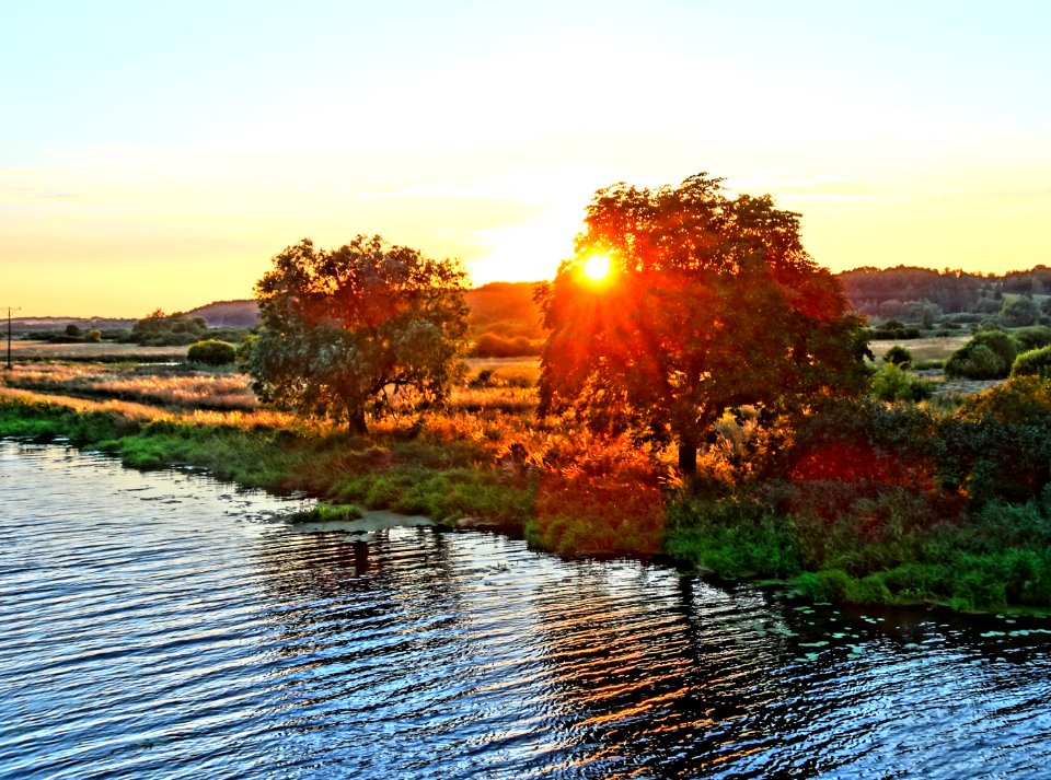 Bydgoszcz Canal sunset 9 07-2014