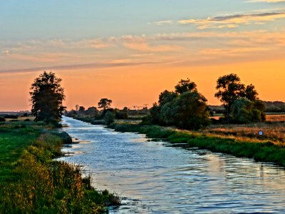 Bydgoszcz Canal sunset 8 07-2014