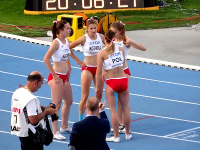 Bydgoszcz 2016 IAAF World U20 Championships, 4x100m relay women final14 23-07-2016