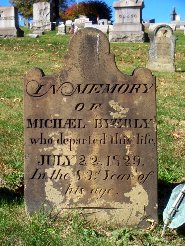 Byerly (Michael), Brush Creek Cemetery, 2015-10-26, 01